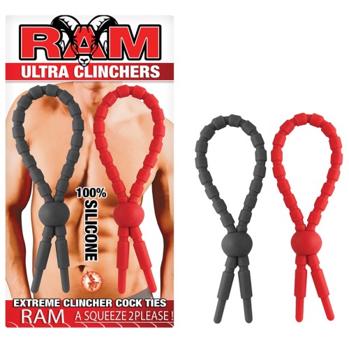 Ram Ultra Clinchers Red Black Lasso