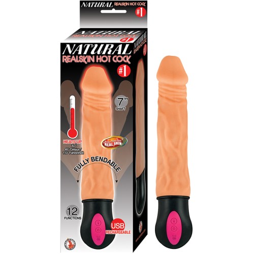 Pene Vibrante Natural Realskin - Dong Realista