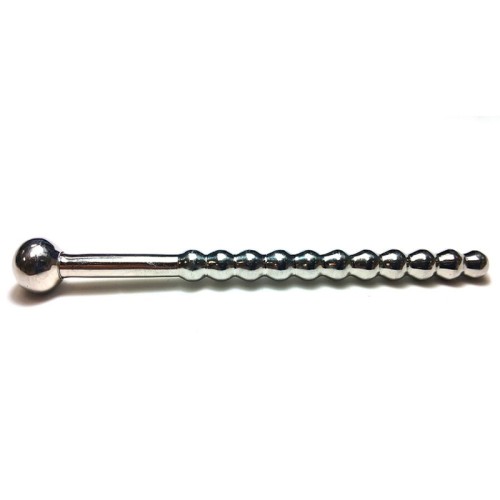 Rouge Beaded Urethral Sound with Stopper - Explore New Pleasures