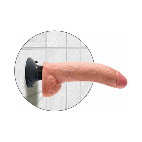 Pipedream Dildo Vibrante King Cock 9 pulgadas Beige