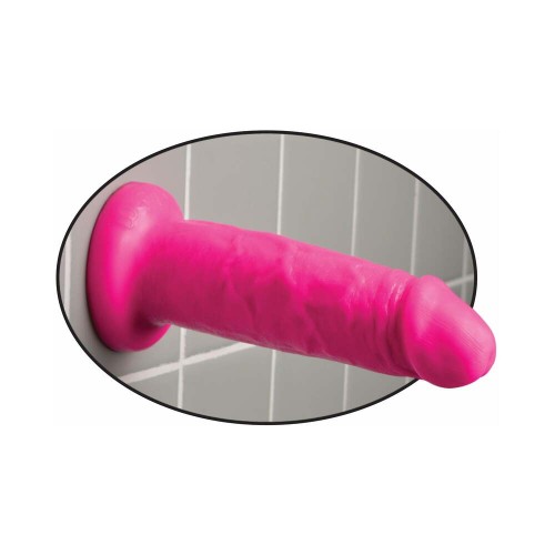 Pipedream Dillio 6 in. Chub Realistic Dildo with Suction Cup Pink