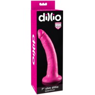 Dildo Realista Dillio 7 in. Rosa