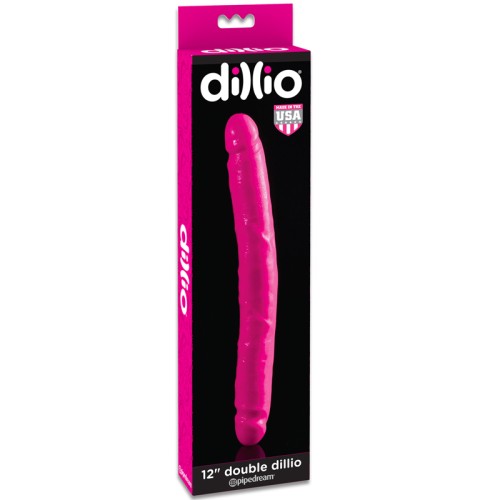 Pipedream Dillio 12 Inch Double Ended Dildo Pink