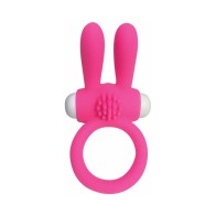 Anillo Vibrador Neon Rabbit de Pipedream - Rosa