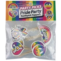 Pride Party Picks Fun Decorative Skewers