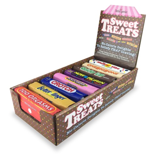 Sweet Treat Display for Unique Candy Massagers