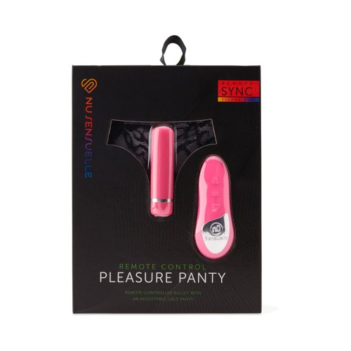 Panties de Placer con Control Remoto Nu Sensuelle Rosa - Máximo Confort