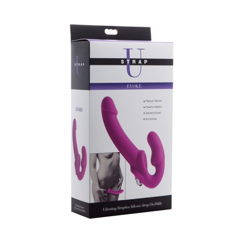 Dildo Vibrante Strap-On Strap U Evoke - Placer del Punto G