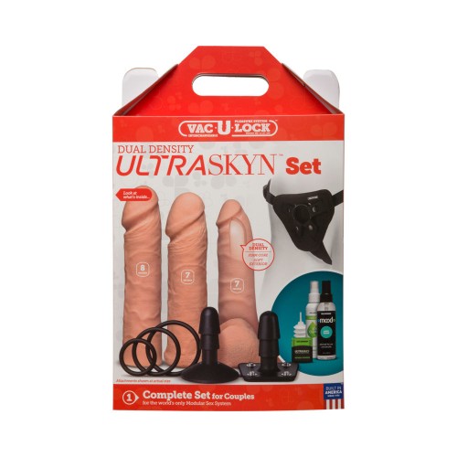 Set Vac-U-Lock de Doble Densidad ULTRASKYN Vainilla