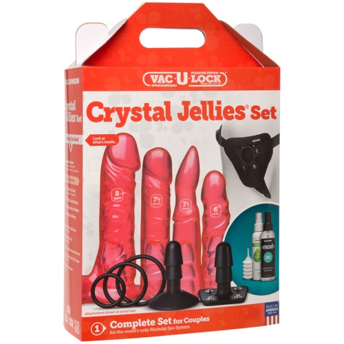 Set Vac-U-Lock Crystal Jellies ROSA