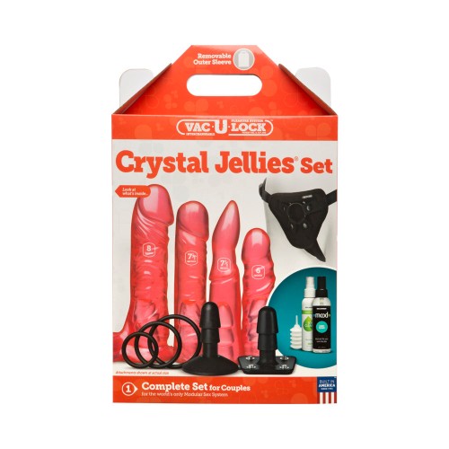 Set Vac-U-Lock Crystal Jellies ROSA