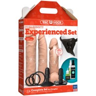 Vac-U-Lock Dual Density Experienced Set - Ultimate Strap-On Pleasure