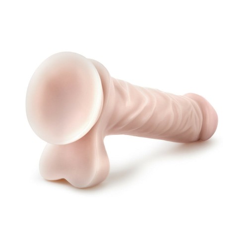 Dildo Realista de 9in con Testículos Dr. Skin Beige