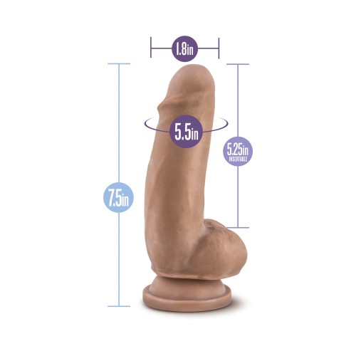 Au Naturel 7 in. Dildo Sensa Feel Fat Boy