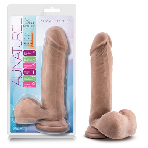 Au Naturel 8 in. Posable Dildo - Realistic Feel