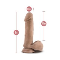 Au Naturel 8 in. Posable Dildo - Realistic Feel