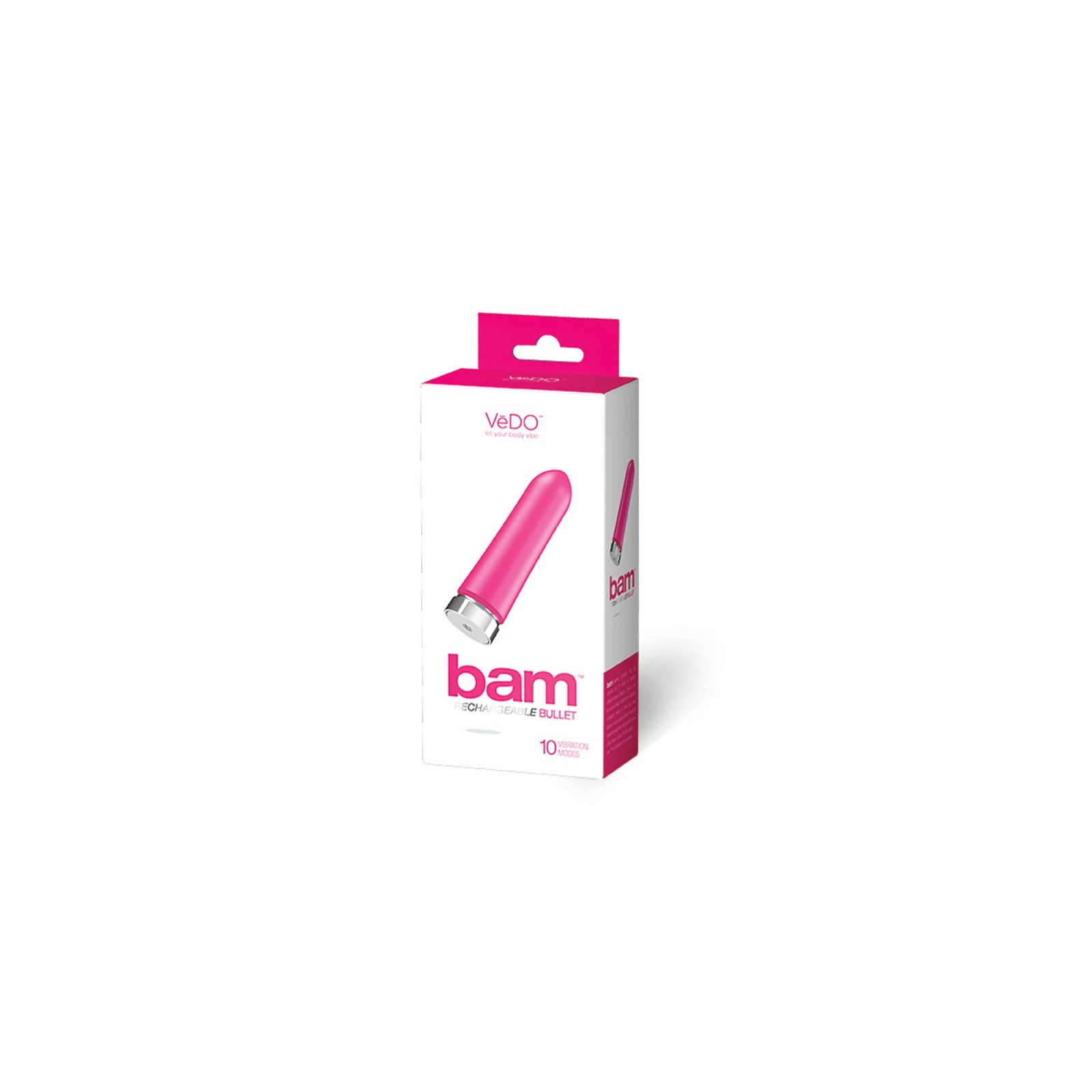 VeDO Bam Rechargeable Bullet Foxy Pink