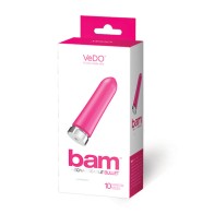 VeDO Bam Rechargeable Bullet Foxy Pink