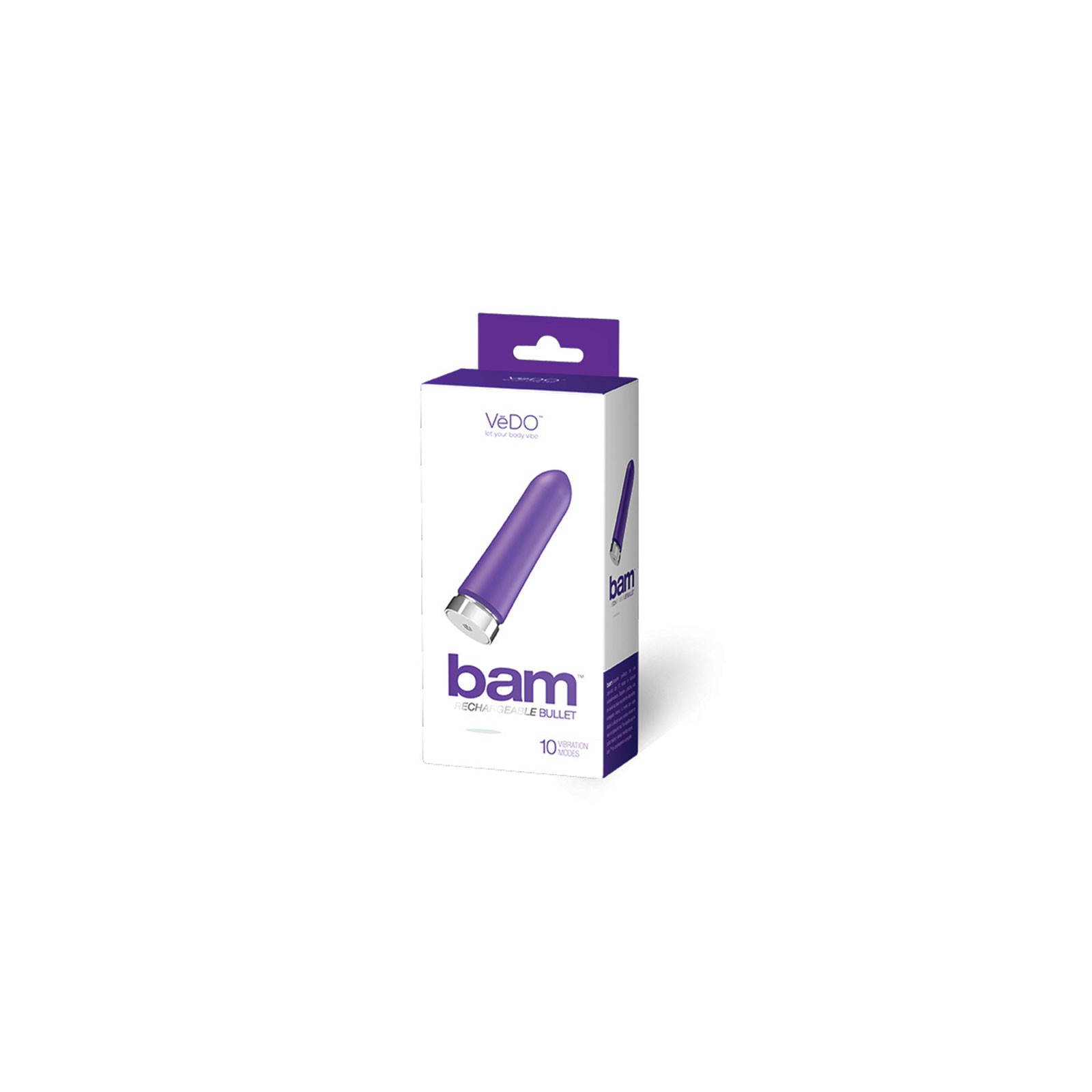 Bullet Recargable VeDO Bam para Placer Intenso