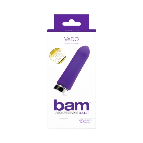 VeDO Bam Rechargeable Bullet for Intense Pleasure