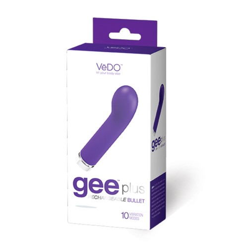 Vibrador Recargable VeDO Geeplus Indigo