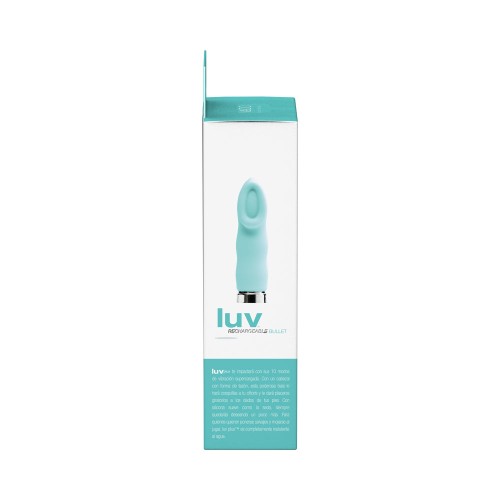 VeDO Luvplus Tease Me Rechargeable Vibe Turquoise