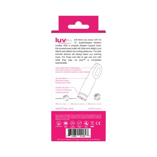 VeDO Luvplus Foxy Pink Vibe - Ultimate Stimulation