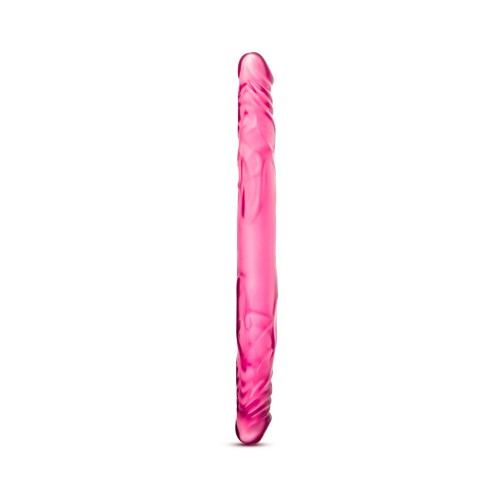 B Yours 14 in. Double Dildo - Pink Pleasure