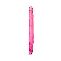 B Yours 14 in. Double Dildo - Pink Pleasure