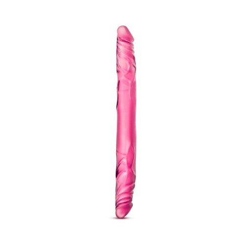 B Yours 14 in. Double Dildo - Pink Pleasure