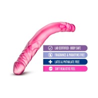 B Yours 14 in. Double Dildo - Pink Pleasure