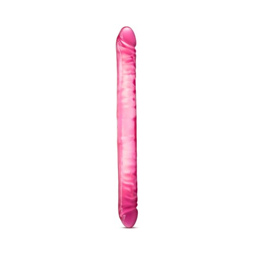 B Yours 18 in. Double Dildo Pink for Couples