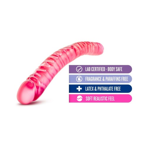 B Yours 18 in. Double Dildo Pink for Couples