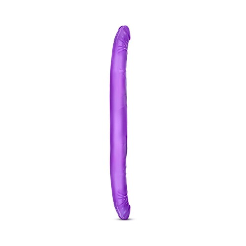 B Yours 16 inch Double Dildo Purple