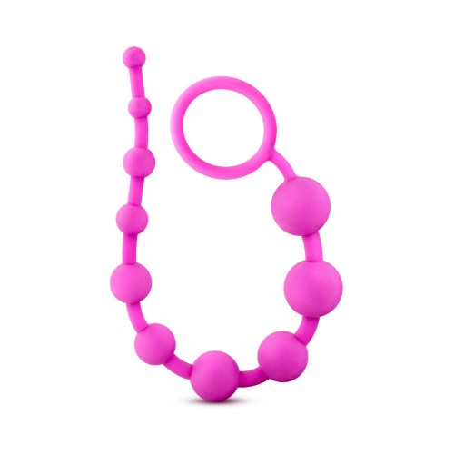 Luxe Silicone 10 Beads for Anal Play