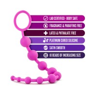 Luxe Silicone 10 Beads for Anal Play