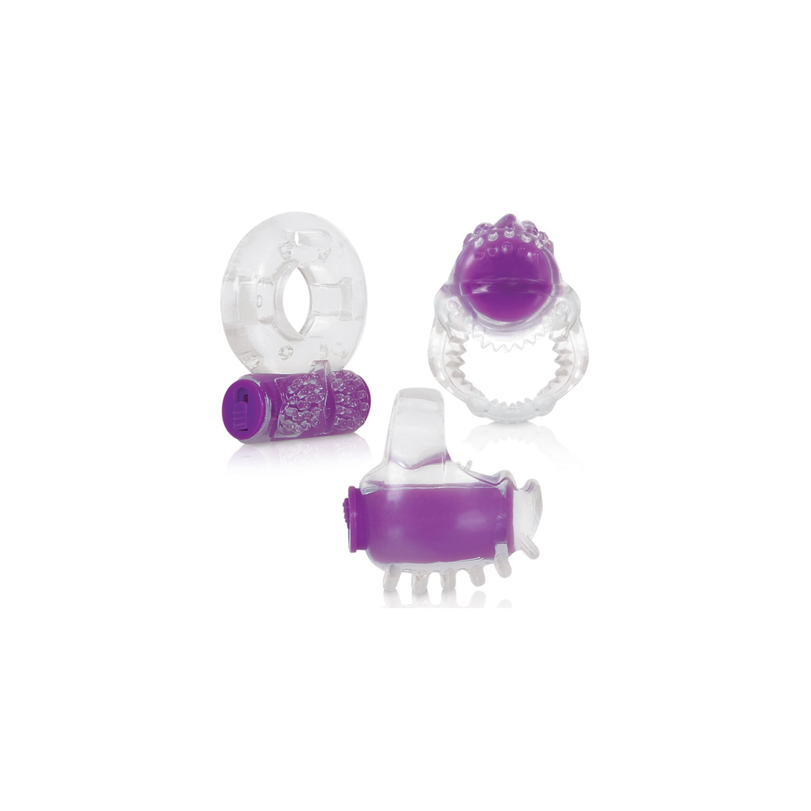 Evolved Ring True Vibrating Ring Set - Ultimate Couples Pleasure