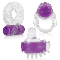 Evolved Ring True Vibrating Ring Set - Ultimate Couples Pleasure