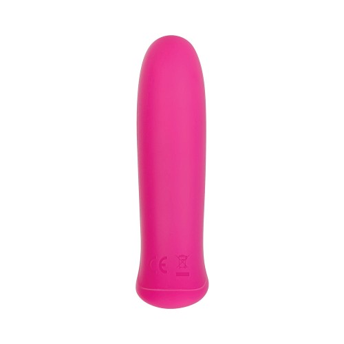 Evolved Pretty in Pink Rechargeable Silicone Bullet Vibrator