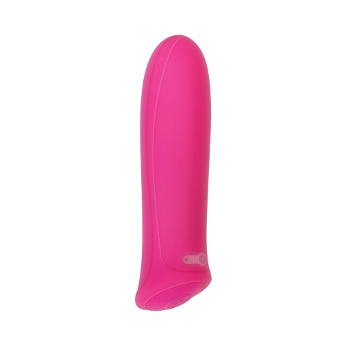 Evolved Pretty in Pink Rechargeable Silicone Bullet Vibrator