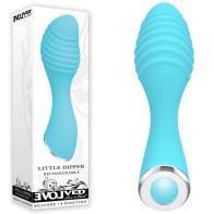 Evolved Little Dipper Vibrador Silicona Recargable Azul