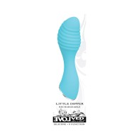 Evolved Little Dipper Vibrador Silicona Recargable Azul