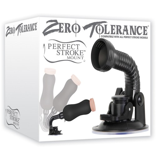 Adaptador Zero Tolerance Perfect Stroke Negro - Placer Sin Manos