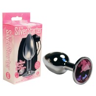 Bejeweled Stainless Steel Butt Plug 9's