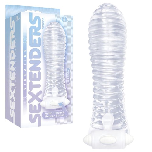 The Nines Vibrating Sextenders Ribbed - Enhance Intimacy