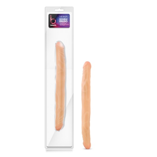 Dildo Doble de 14 Pulgadas B Yours Beige