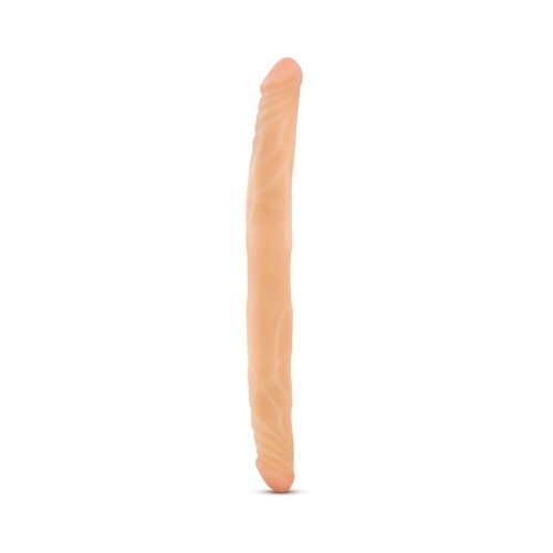 B Yours 14 in. Double Dildo Beige