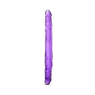 B Yours 14" Double Dildo Purple