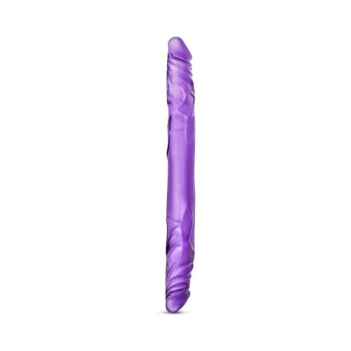 B Yours 14" Double Dildo Purple