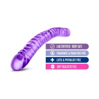 B Yours 18 in. Double Dildo Purple